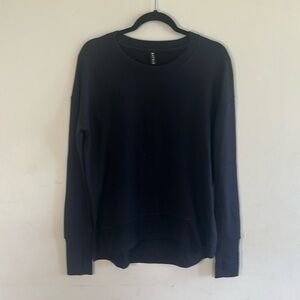 Athleta Long Black Sweatshirt